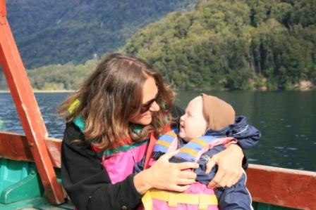 Fahrt auf dem Lago Todo los Santos